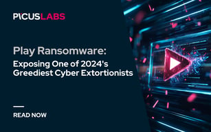 Play Ransomware: Exposing One of 2024's Greediest Cyber Extortionists