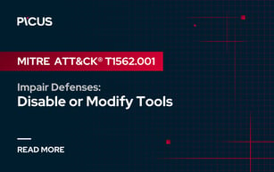 MITRE ATT&CK T1562.001 Impair Defenses: Disable or Modify Tools