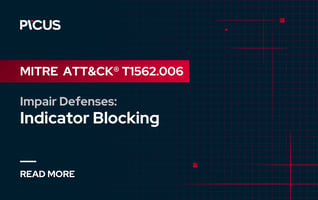 MITRE ATT&CK T1562.006 Impair Defenses: Indicator Blocking